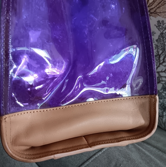 Tory Burch Lrg Jelly Tote EUC - Picture 9 of 11